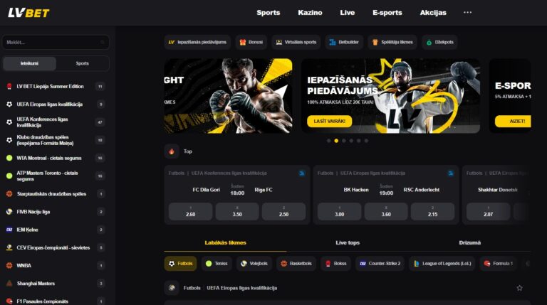 LV BET Latvia 2025 – Full Review of the Top Latvian Casino and Sports Betting Platform