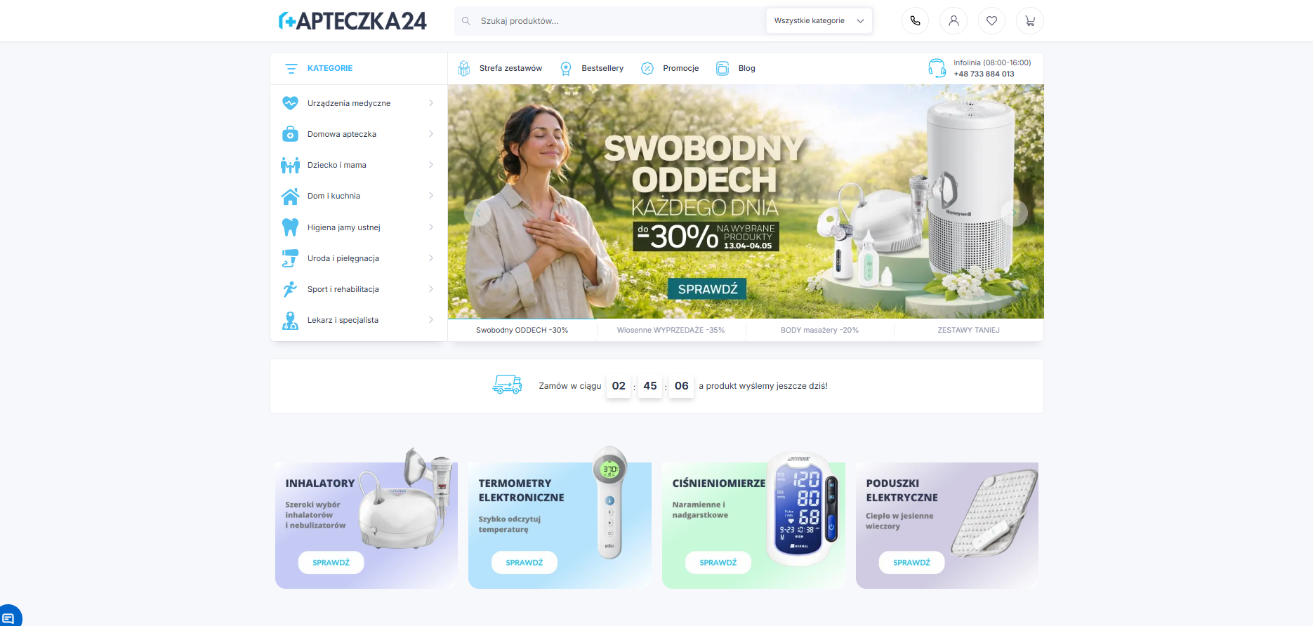 Apteczka24.pl – recenzja i opinie o sklepie medycznym